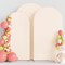 Set of 3 Spandex Wedding Arch Covers – Fits 7.2FT, 6.6FT, 6FT Round Top Chiara Backdrop Stands